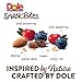 DOLE SNACK BITES Cran-Blueberry Almond Rice Sticks 4 Ounce (Pack of 6)