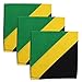 Motique Accessories Set of 3 Large Cotton Bandanas - Jamaica