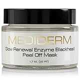 MediDerm Glow renewal Enzyme Blackhead Peel off Mask, 1.7 oz.