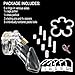 Raycity Male Chastity Cage Device 13 (Clear, Long)
