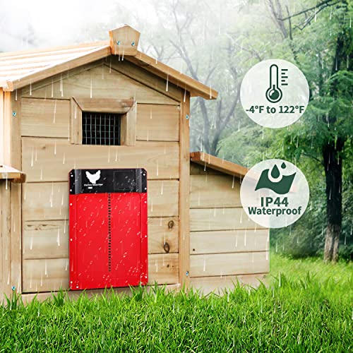 Automatic Chicken Coop Door, Dayimado Light Sensing Automatic Chicken