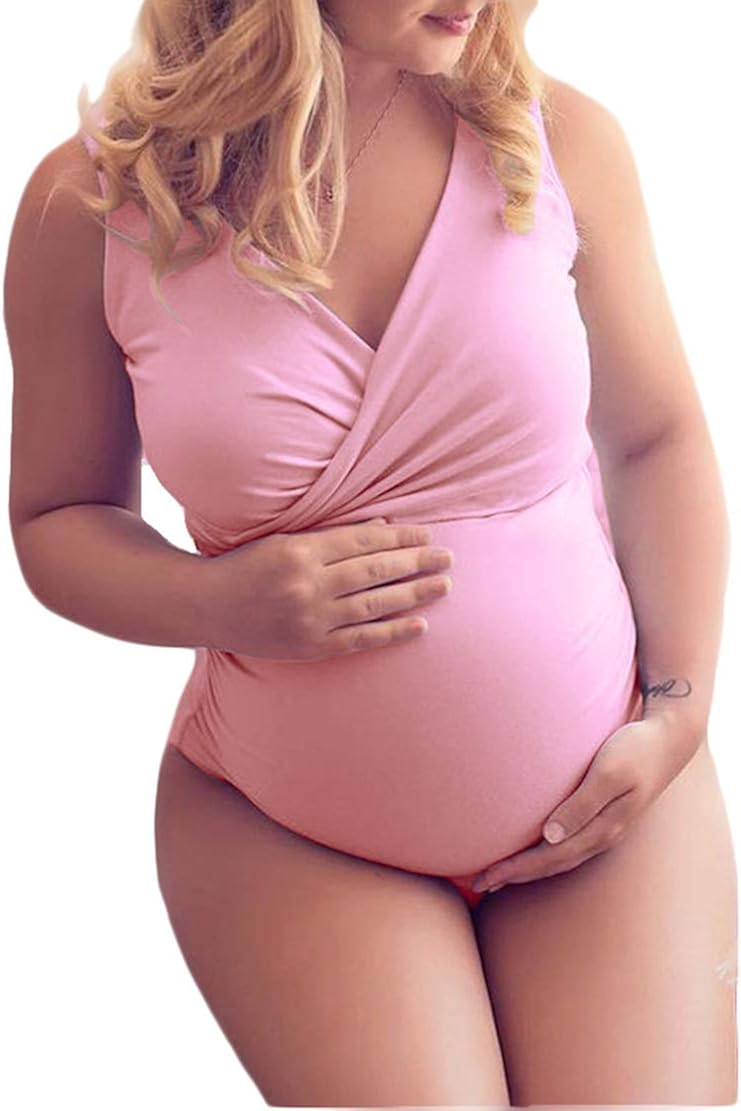 Costumi interi Premaman Costume Intero Croce Frontale Gravidanza Bikini