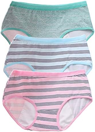 Period Panties, Hipster for Tweens & Women Cotton Menstrual Protective Underwear Leak Proof Period Briefs