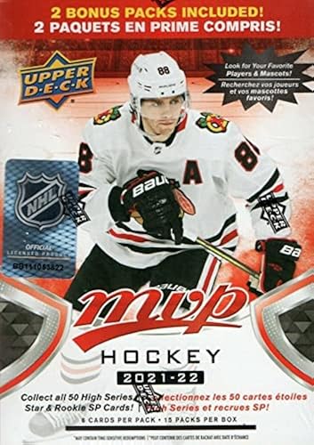 2021 2022 Upper Deck M V P Hockey Series Unopened Blaster Box of