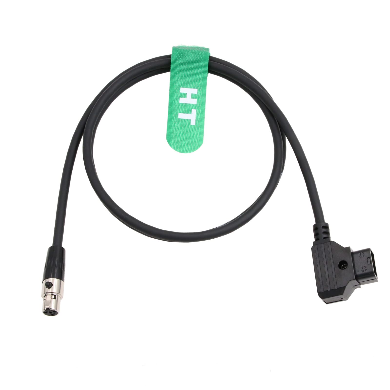 HangTon TVLogic Alphatron EVF Monitor Power Cable V-mount D-tap to Mini XLR 4 Pin