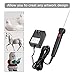 GOCHANGE Foam Electric Cutting Machine Pen, 100-240V/15W Craft Hot Knife 10CM Styrofoam Cutting Pen with Electronic Voltage Transformer Adaptor Black