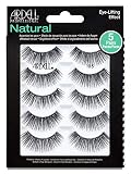 Ardell False Eyelashes Natural 105 Black, 5 pairs pack