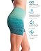 Homma Women's Seamless Compression Heathered Yoga Shorts Running Shorts Slim Fit…