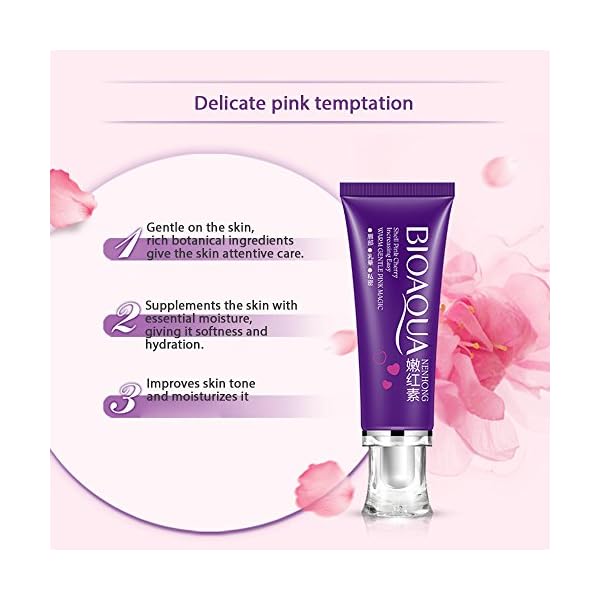 BIOAQUA Skin Lightening Whitening Face Body Cream Pink Lips Armpit Private Part Gel Intimate Bleaching Cream