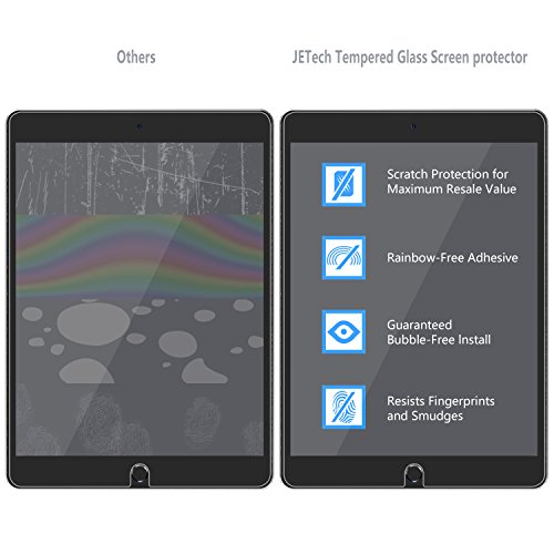 JETech iPad Pro 10.5 Screen Protector Tempered Glass Film for Apple iPad Pro 10.5 inch (2017)