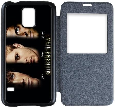 Supernatural Personalized Custom Flip Cover Case For Samsung Galaxy S5