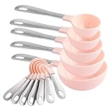 COOK WITH COLOR 12 PC Measuring Cups Set and