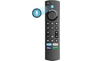 GMATRIX Replacement Voice Remote for Smart Devices and All Insignia and Toshiba Smart TVs. Replacement TV Remote for Insignia/Toshiba TV/Smart Devices. 1-Year Warranty. (Not for Fire TV Cube)