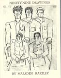 MARSDEN HARTLEY 99 DRAWINGS 1970 TREAT GALLERY BATES COLLEGE CATALOG