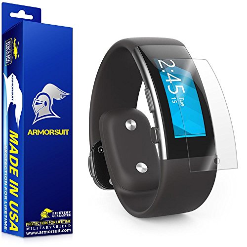 ArmorSuit MilitaryShield - Microsoft Band 2 Screen Protector [Full Coverage][2 Pack] Anti-Bubble Ultra HD Shield w/ Lifetime Replacements