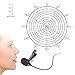 COMICA XLR Lavalier Condenser Microphone,CVM-V02O Omnidirectional Lapel Lavalier Microphone,Clip on Mic Interview Kit for Recorder Mixer camcorders Zoom H4n H5 H6 Tascam DR 40 DR100 (5.9f,1 Pack)