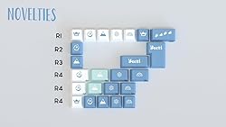 Kono Store GMK Yeeti Keycap Set for Mechanical