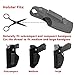 GVN Inside The Waistband Holster Gun Concealed Carry Holster | Fits S&W M&P Shield / GLOCK 26 27 29 30 33 42 43 / Springfield XD XDS / Ruger LC9 & All Similar Handguns (Right and left hand universal)