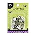 Singer - D00296 Halloween Black & White Safety Pins, Sizes 1 & 2, Black/White