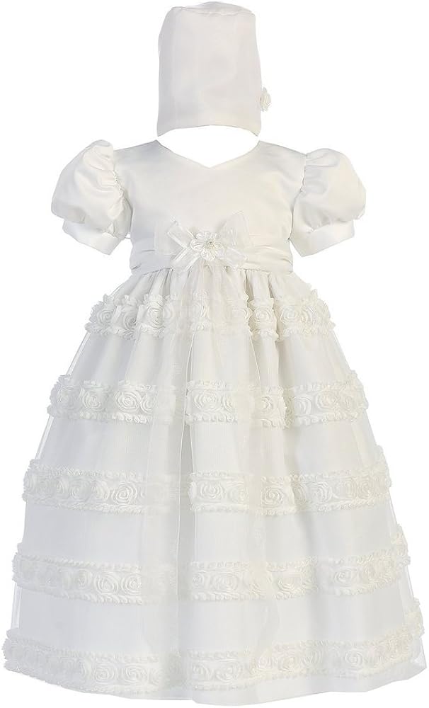 tulle christening dress