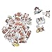 Fun Cartoon Corgi Stickers - Party Favors Scrapbooking Craft Supplies - 40 Stickers