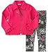 Calvin Klein Baby Girls' French Terry Jacket with Leggings Set