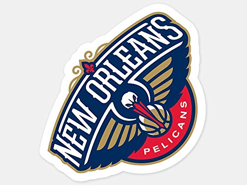 NBA New Orleans Pelicans Perfect Cut Color Decal, 4" x 4"