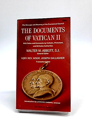 Documents of Vatican II 0695811150 Book Cover