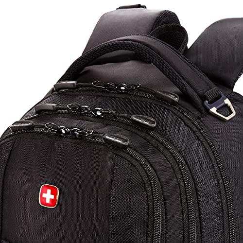 SwissGear Cecil 5505 Laptop Backpack, Black, 18Inch Pricepulse