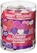 Valentine's Day Multicolor Foam Glitter Craft Hearts - .5