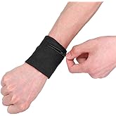 Breathable Zipper Wrist Wallet for Sports - Workout Bag with Key Holder and Sweatband Pocket for Running, Cycling, Gym