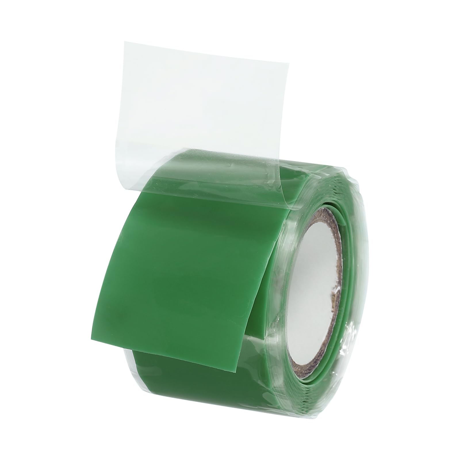 PATIKIL Grip Tape for Handles 1" x5ft, 1 Roll Self-Fusing Silicone Tape for Bike Handles Pull Up Bars Gym Equipment Plumb/Hose/Pipe Leaks Emergency, Green