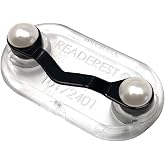 Readerest Magnetic Glasses Holder, Eyewear Clip to Hold Readers, Sunglasses & Safety Glasses, Eyeglass Clip for Shirt, Confer