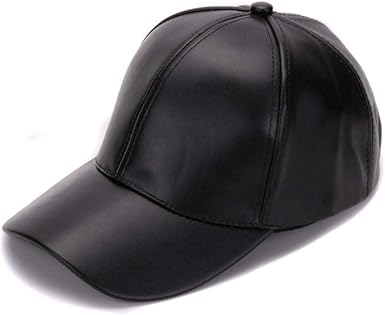 black baseball cap no logo