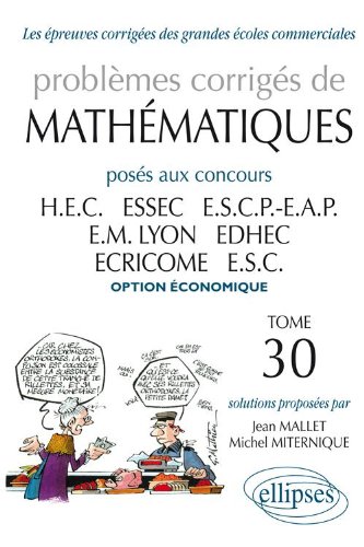 Problèmes corrigés de mathématiques