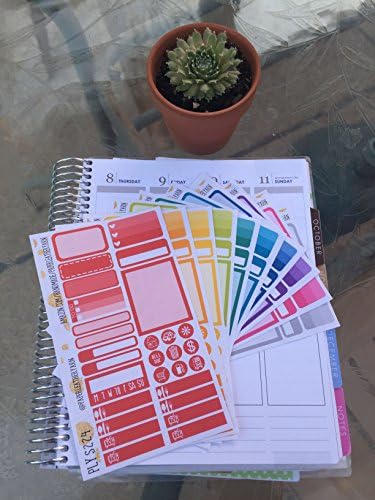 S243 Solid Color Samplers - Brights | You Choose Color | The Happy Planner | Erin Condren Planner