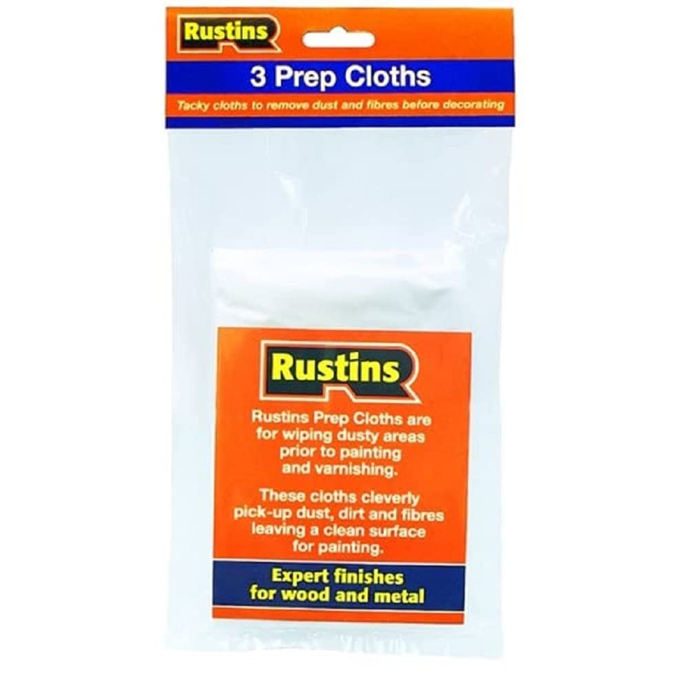 RUSTINS Lint Free Prep Cloth, white (PPCT003)