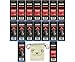 Zippo 8 Flint Dispensers (48 Flints) & 8 Wicks Lighter Replacement Set Co-Pack Pack | 17 Piece Bundle + Pouch primary