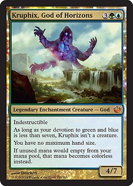 Magic: the Gathering - Kruphix, God of Horizons (152/165) - Journey into Nyx