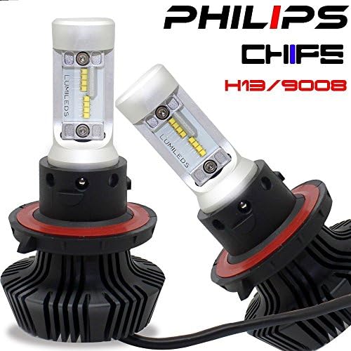 TURBO SII H13/9008 LED Headlight Bulb 80W 8000LM For JEEP Compass Liberty Patriot Renegade Wrangler