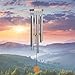 UpBlend Outdoors Wind Chimes for Outside, Gift for Mom, Deep Tone, Sympathy Gifts for Loss of Loved One, Patio Decoration, Memorial Windchimes, 29