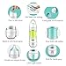 OULYLAN Smart Water Bottle, DIDI Sports Beauty Spray Cup Moisturizing Skin, SOS Warning Light, 2 Hours Reminder Drinking, Cool Mist Humidifier, LED Night Light, USB Recharging 400ml