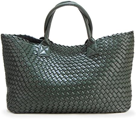 New Winter Trendy Hand Shoulder Large Capacity Woven Handbag Bag