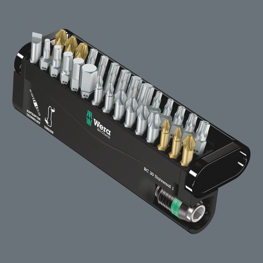 Wera Bit-Sortiment, Bit-Check 30 Universal 1, 30-teilig, 05056440001 3