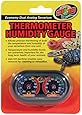 Zoo Med Economy Analog Dual Thermometer and Humidity Gauge