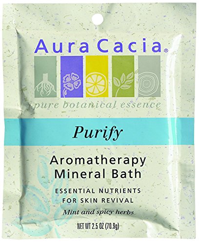 Aura Cacia Mineral Bath, Balancing Sage, 2.5 Ounce