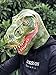 Amazlab Dinosaur Mask for Halloween Costume Party Decorations, Halloween Props, Halloween Supplies