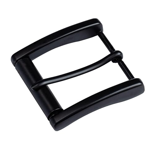 DJCAIZYY (38mm-40mm) Belt Buckle Replacement Roller Buckle Single  Prong Belt Buckle Black in Oman Whizz Accessories