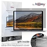 MacBook Pro 15 Screen Protector 2016/2017/2018 Touch Bar + Keyboard Cover Ultra-Thin TPU for A1707 Model MacBook Pro (Privacy Filter)