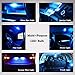 LEDKINGDOMUS 20 Pcs 42mm 8SMD Festoon LED Bulb Interior Map Dome Lights Bulbs 211-2 578 (Blue)